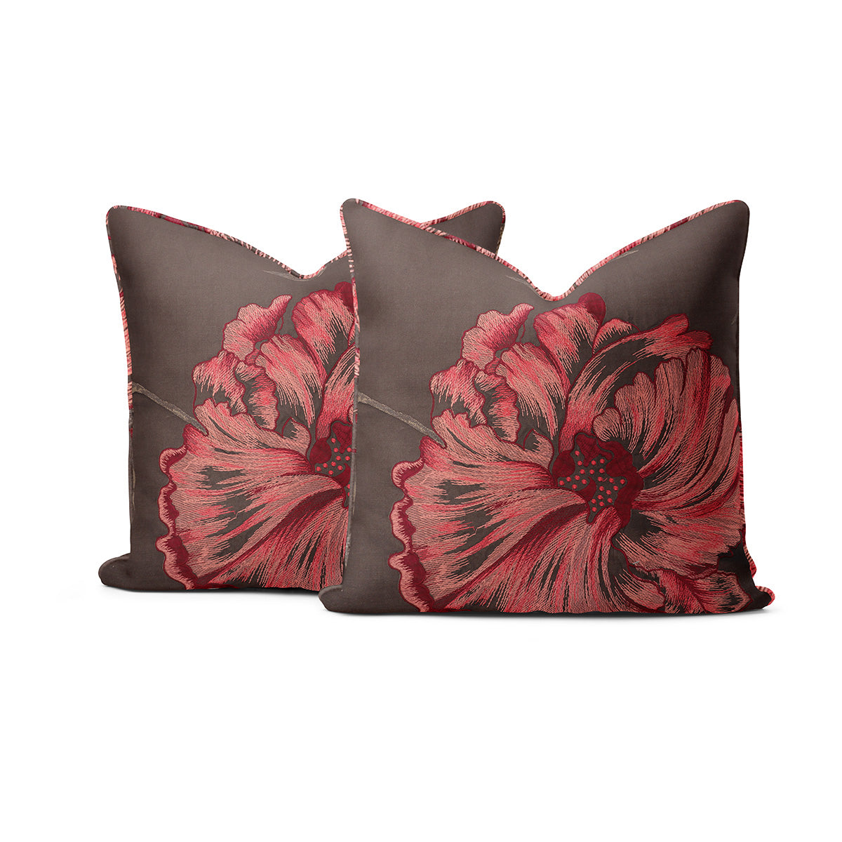 Imperial Orchid Silk Cushion